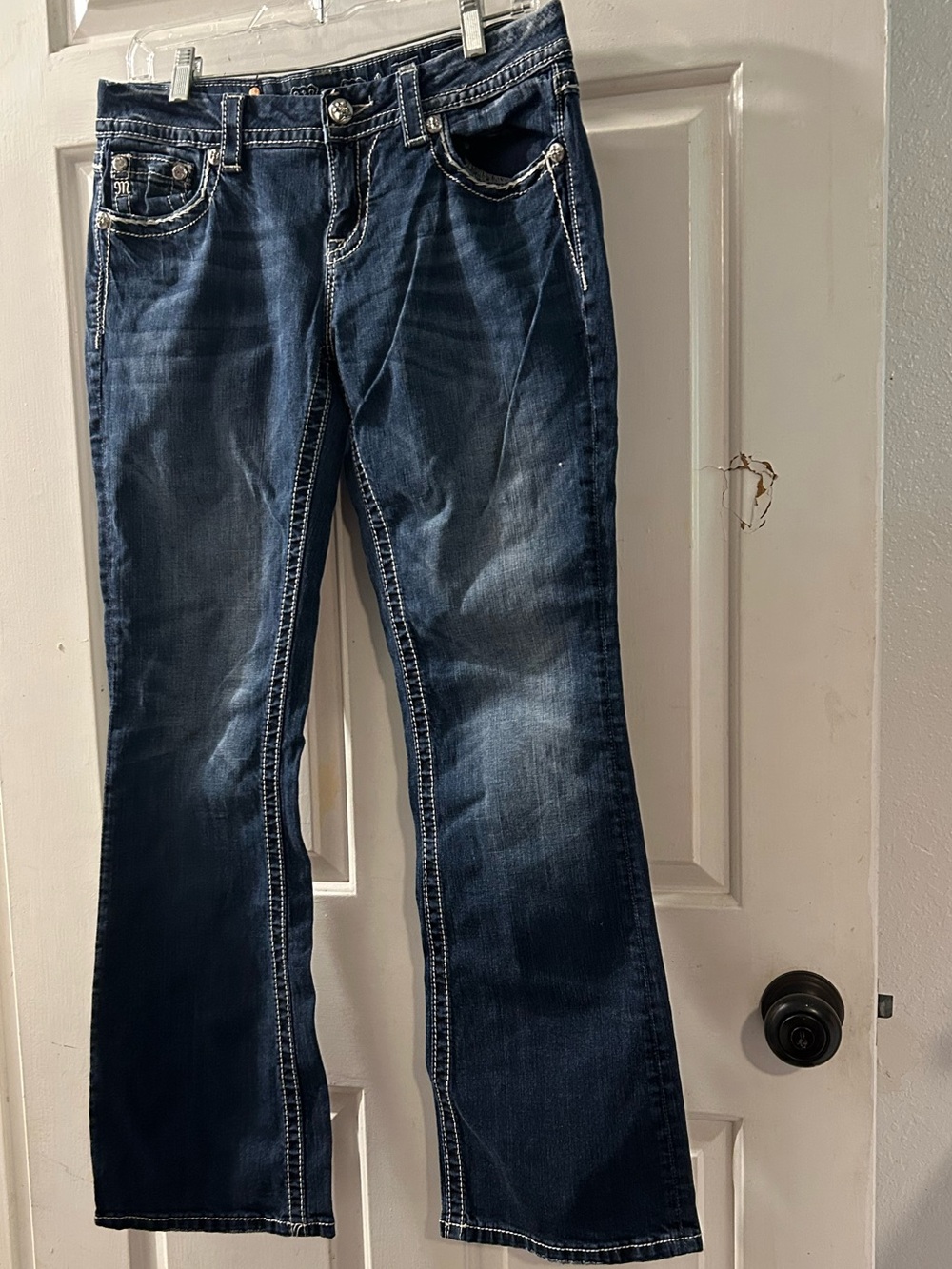 Miss Me Men's Indigo Bootcut Jeans